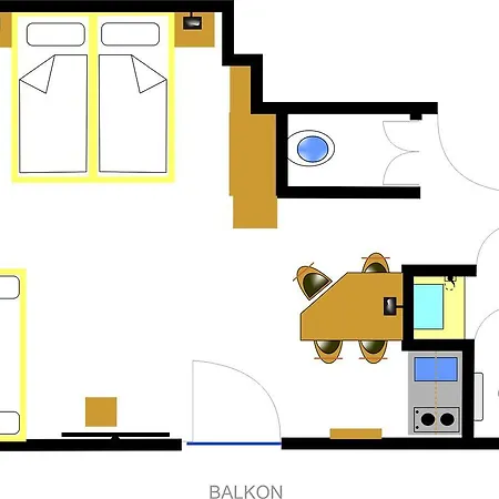 Haus Hintertux 3* 图克斯